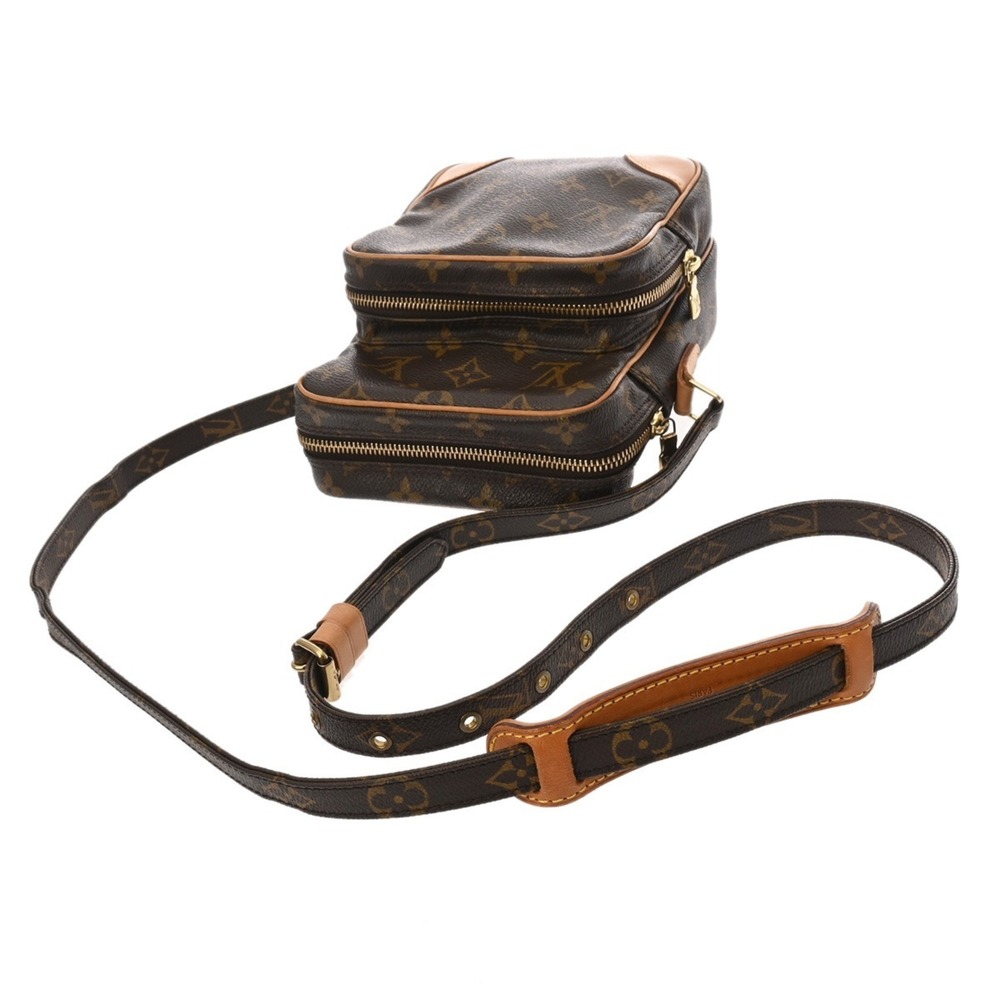 LOUIS VUITTON Authentic Brown Monogram Canvas Shoulder Bag - Picture 5 of 11